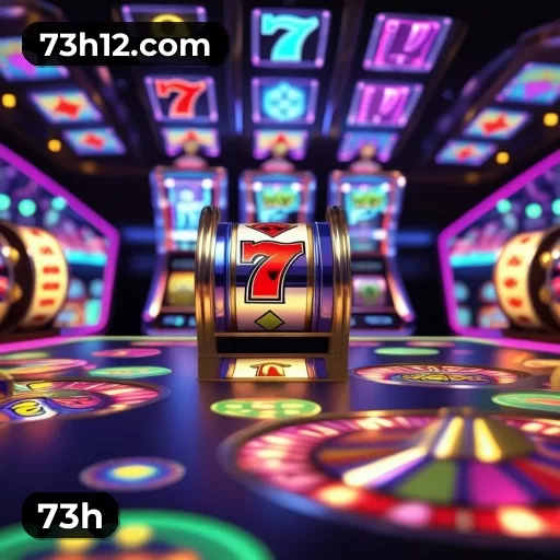 Catálogo de 2.547 jogos da 73h incluindo Pragmatic Play e Evolution Gaming
